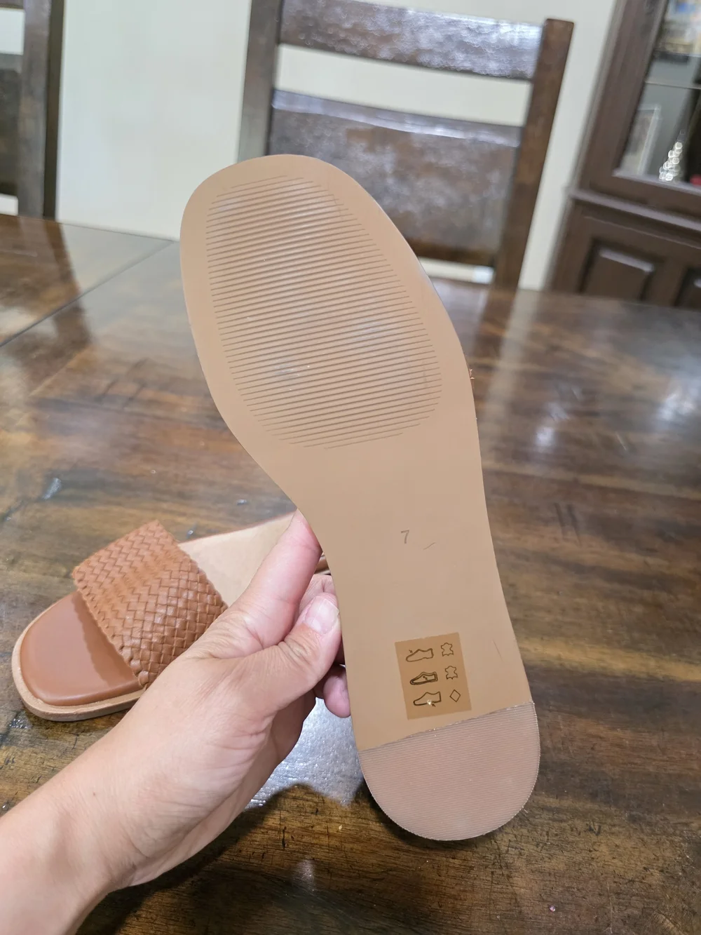 The Nelda d'Orsay Flat Womans Size 7